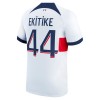 Officiële Voetbalshirt Paris Saint-Germain Ekitike 44 Uit 2023-24 - Heren